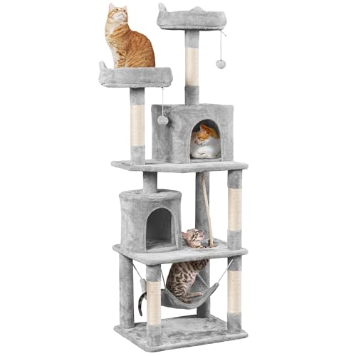 Cat Tree Tower (70.5in / Light Gray)