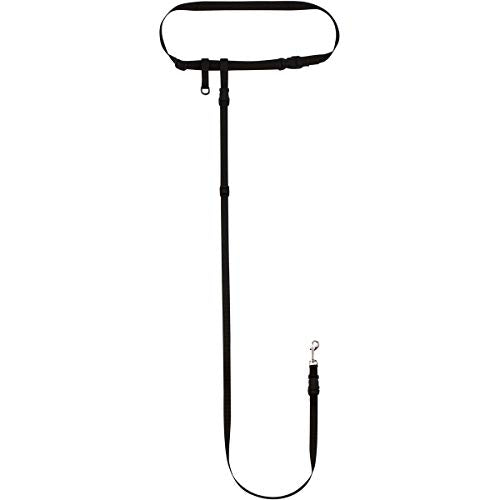 Hands Free Dog Leash (Small Dog System (Large Belt (27"- 50" Waist)) / Black)