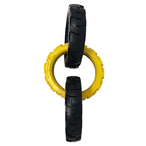 Rubber 3 Ring Tug Dog Toy (7.5 inches)