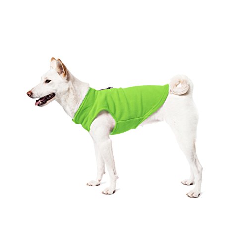 Fleece Vest Dog Sweater (Honey Mustard / X-Large (Around 23-lb))