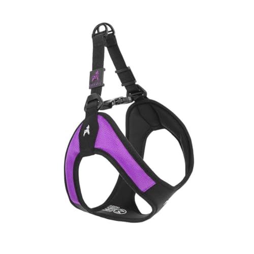 Escape Free Easy Fit Dog Harness (Medium chest (18~21.75") / Purple)