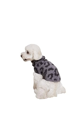 CozyChic® Barefoot in the Wild Pet Sweater (Large / Graphite-Carbon)