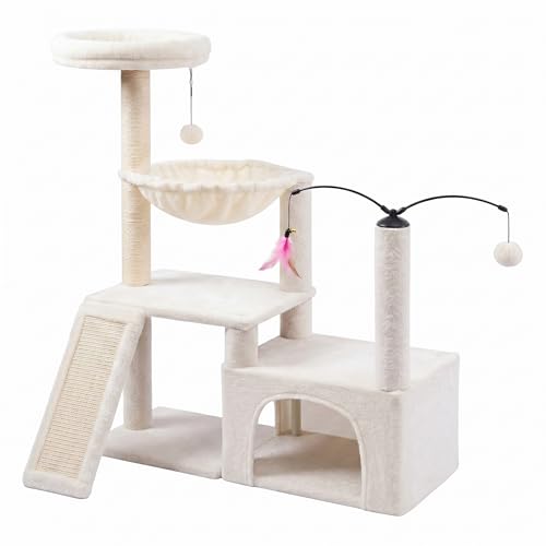 Multi Functional Cat Tree Tower (288 White)