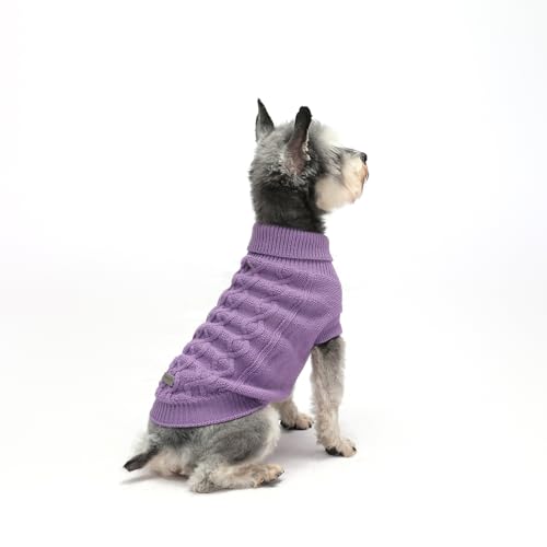 Small Dog Sweaters (purple / X-Small)