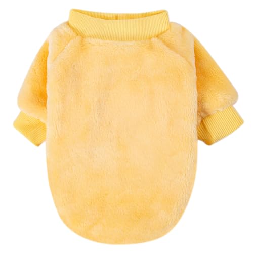 Small Dog Sweater 3 Pack (Cream,Green,Yellow / Small)
