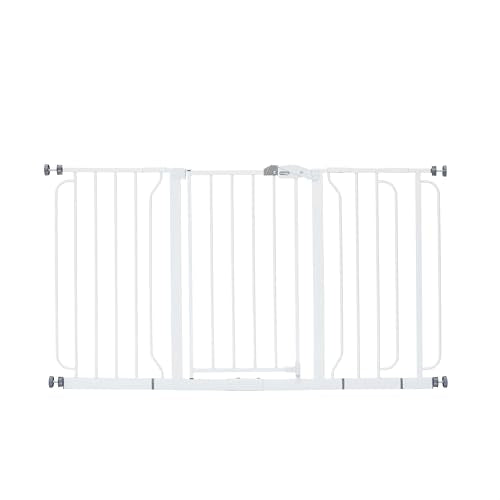Safety 29" 56" Extra Wide Baby Gate (White / 29-56"W x 30"H)