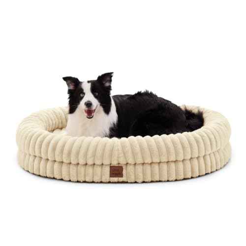 Orthopedic Dog Bed (Sandy Beige / XL(41*30*7))