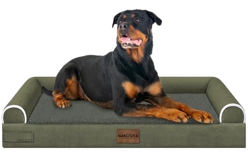 Orthopedic Dog Bed for XX (Dark Green / 44.0"L x 34.0"W x 6.5"Th)