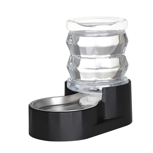 4L Gravity Cat Water Dispenser (4L / Dark Black)