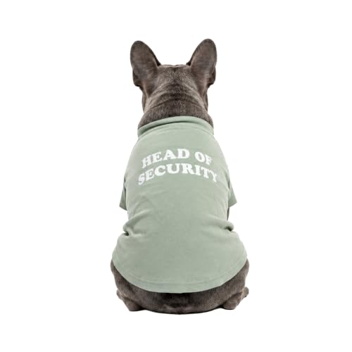Dog Shirt Head of Security (Green / Large)