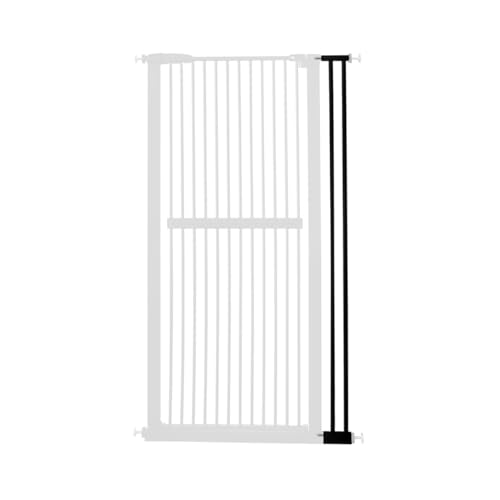 61.02" Extra Tall Pet Gate Extension Kit 4.13" Wide Black (61.02" H-black / 4.13" W, Extension)
