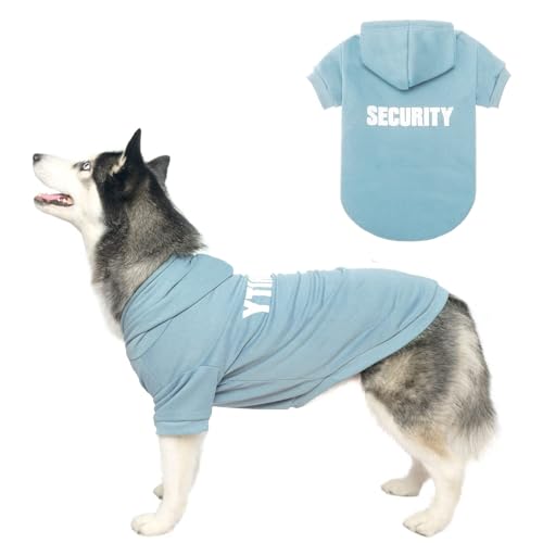 Security Dog Hoodie (#1 Blue(Security) / XX-Large (All Breed Sizes))