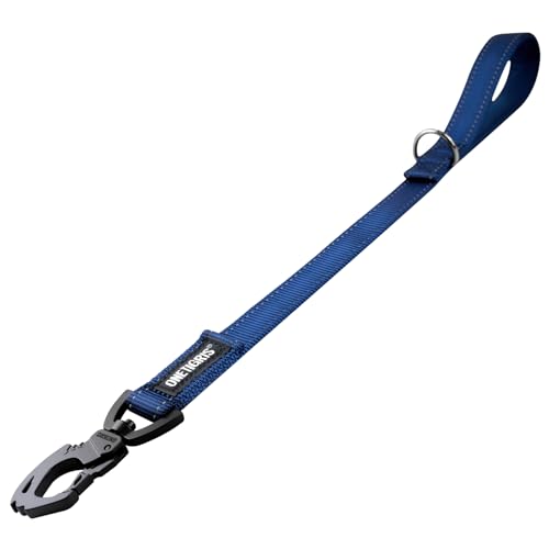 Short Traffic Dog Leash for Small Medium Large Dogs (M / Blue)