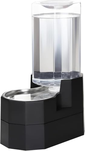 8L Raised Pet Water Dispenser (Black / 8L Raised)