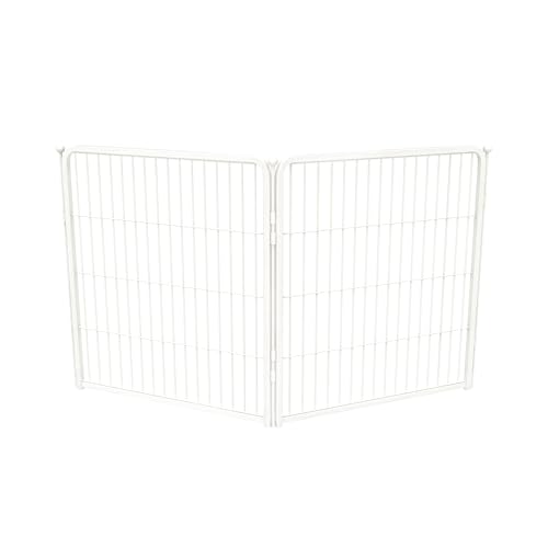 Homeplus Indoor Dog Playpen (White / 32"H)