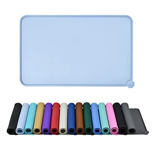 Silicone Pet Feeding Mat (Warship / 24" x 16")