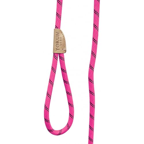 12ft No Pull No Choke Leash Long Rope Dog Leash (12 Ft / HOT PINK)