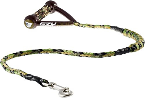 Cujo Short Shock Absorbing Bungee Dog Leash (40-Inch / Green Camo)