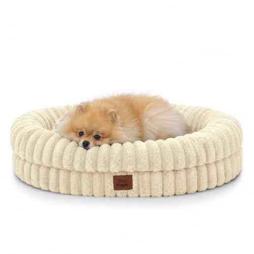 Orthopedic Dog Bed (Sandy Beige / M(30*24*7))