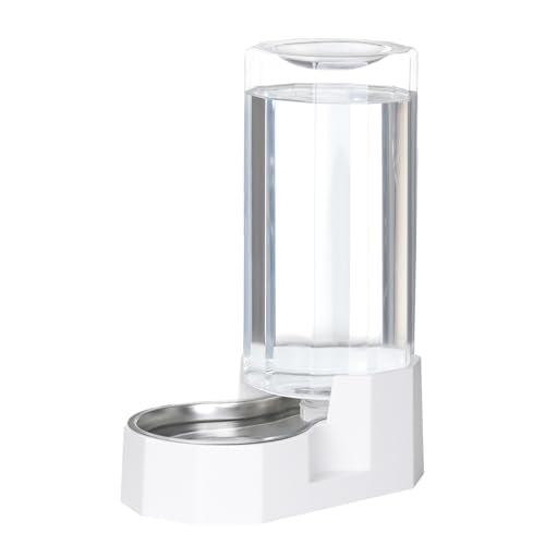 9L Large Dog Water Dispenser (White / 9L With Filter)