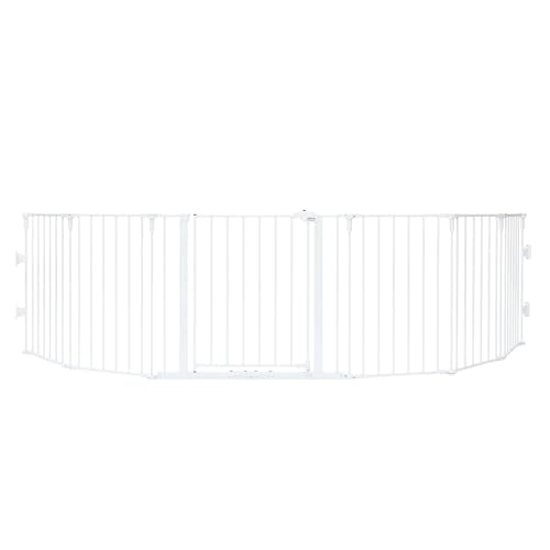 Safety 56" 130" Metal 2 (130"W x 28"H / White)