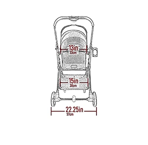 3-in-1 Travel System View 360 Stroller, Flowering Fields (Flowering Fields- 4 Wheel)