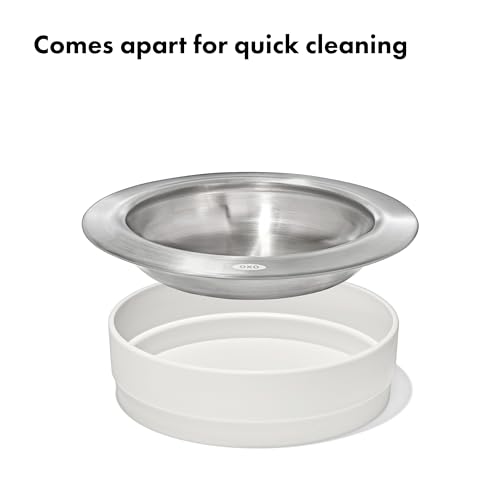 Pet Nonslip Stainless Steel Dog Bowl (Bowl - Small)