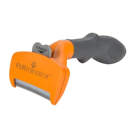 Medium Dog Undercoat deShedding Tool for Long Hair (long hair - new model / Medium)