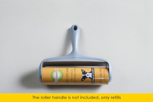 8 inch Large Surface Roller Refill for Scotch (3 pack refills / 60 Sheets Per Roll)