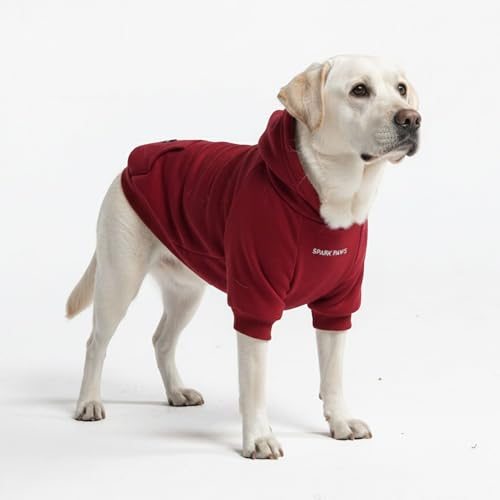 Dog Hoodie Buttery (Burgundy / 3XL)