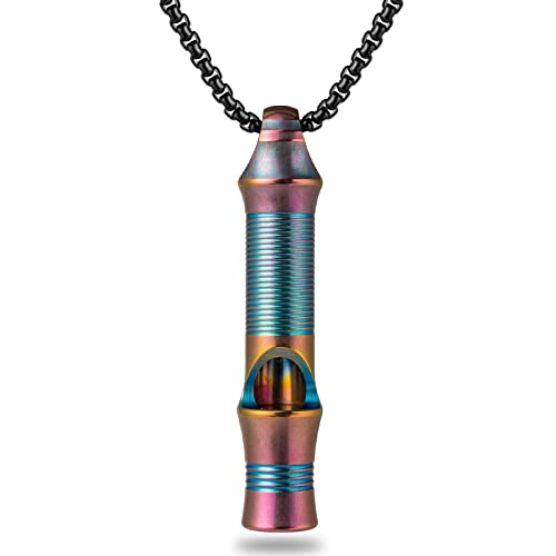 Titanium Emergency Whistle (Purple(1-pack))