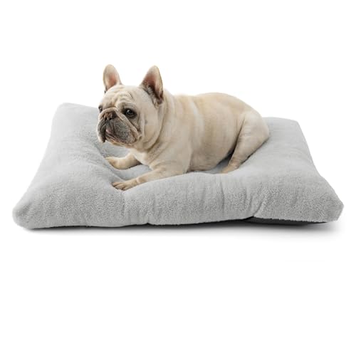 Washable Dog Bed Medium Size Dog (29"L x 21"W x 3"Th (M) / Gray)