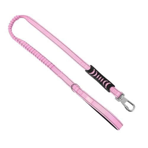 Bungee Dog Leash (Pink / Regular)