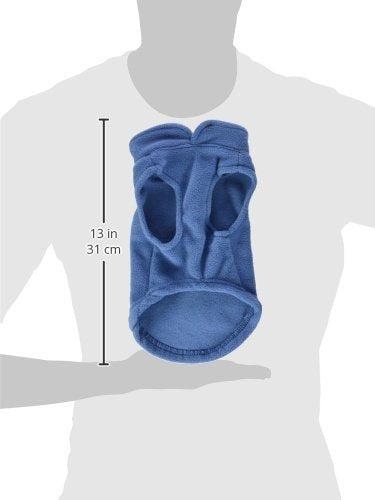 Fleece Vest Dog Sweater (Blue / Small (Around 6-lb))