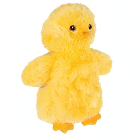 Interactive Squeaky Dog Toy (Crinkle Chicken (Yellow) / Large)