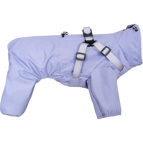 Waterproof Dog Raincoat (XS Back Length 11.4" / Purple)