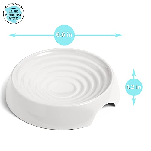 Cat Bowls Original Whisker (Dish / Marshmallow)