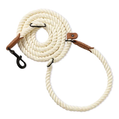 Hands Free Dog Leash (Cream / 7FT Hands Free)