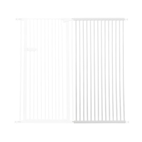 Extra Tall Cat Gate Extension Kit 55.12" High 29.52" Wide White (55.12" H-white / 29.52" W, Extension)
