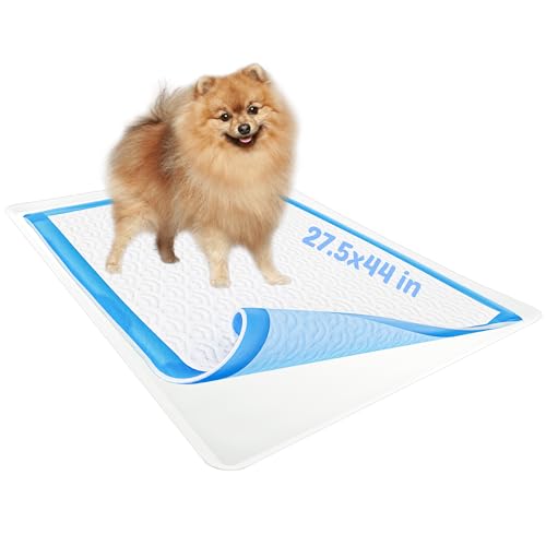 Reusable Silicone Dog Training Tray for 27.5” x 44” Pee Pads (White / 1 Pack)