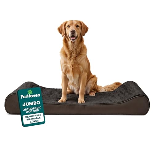 Orthopedic Dog Bed for Large Dogs (Jumbo/XL / Chocolate)