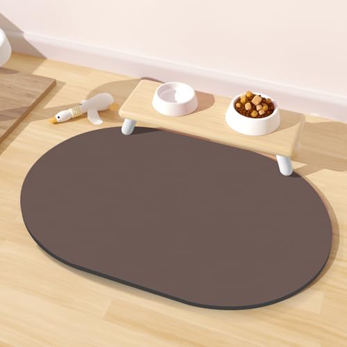 Cat Food Mat 24''x16'' (24''x16'' / Brown)