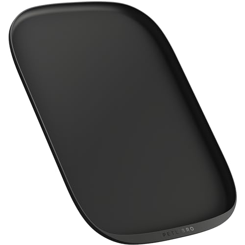 Dog Food Mat Silicone Non (Black / 22''x16.5'')
