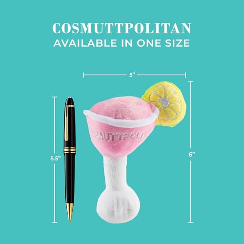 Cocktail Hour Plush Dog Toy (Cocktail Hour (Multi))