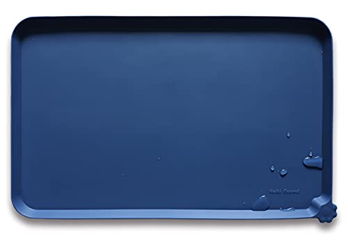 Silicone Pet Food Mats (19" x 12" / Indigo Ink)