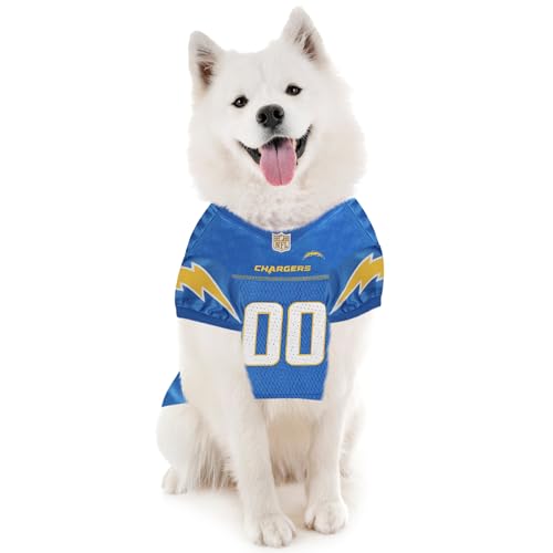 NFL Los Angeles Chargers Dog Jersey (Los Angeles Chargers / Small)