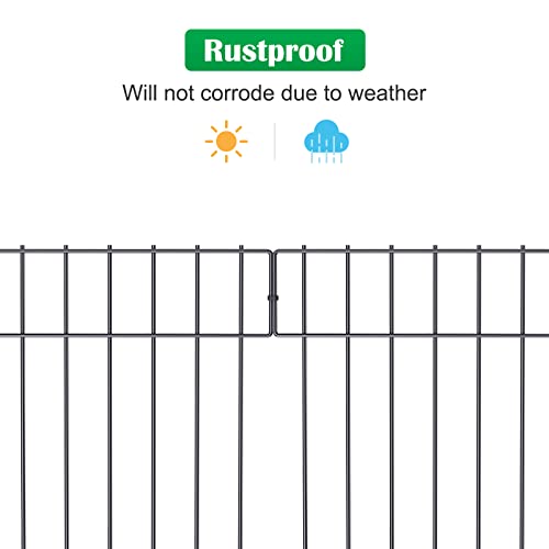 10 Pack Animal Barrier Fence (17'' (H) X 10' (L))