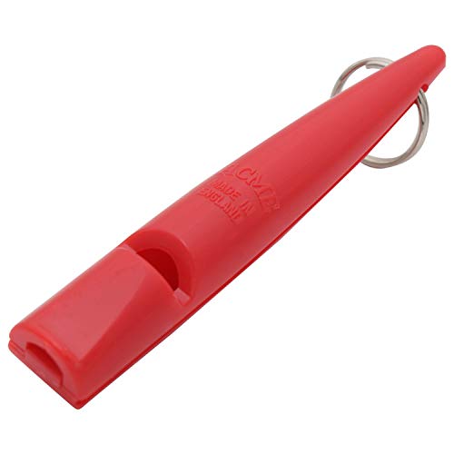 The Dog Training Whistle Number 211.5 Medium High Pitch (Camine Red)