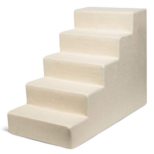 Dog Stairs & Steps (Ivory / H: 22.5 Inches)