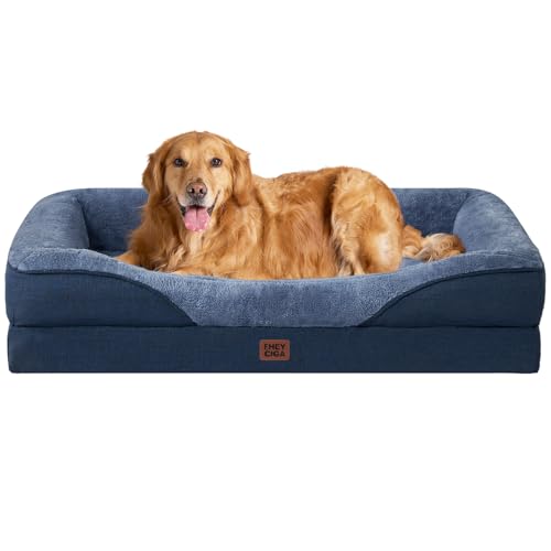 Orthopedic Dog Bed for Large Sized Dog (Navy / 45x35x7.5)